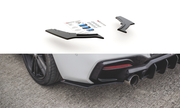 Maxton Design Racing Rear extension Flaps diffuser V.3 - BMW 1 Series F20 M140i