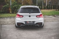 Maxton Design Racing Rear extension Flaps diffuser V.3 - BMW 1 Series F20 M140i