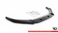 Maxton Design Front extension V.3 black gloss - Audi S4 / A4 S-Line B9