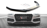 Maxton Design Front extension V.4 black gloss - Audi S4 /...