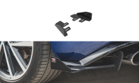 Maxton Design Hintere Seiten Flaps schwarz Hochglanz - VW...