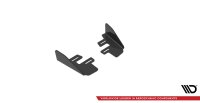 Maxton Design Hintere Seiten Flaps schwarz Hochglanz - VW Golf 7 R Facelift