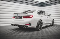 Maxton Design Diffuser rear extension black gloss - BMW 3 Series G20 / G21