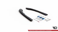 Maxton Design Heckansatz Flaps Diffusor schwarz Hochglanz - BMW 3er G20 / G21