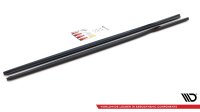 Maxton Design Side skirts extension extension black gloss - BMW 3 Series G20 / G21