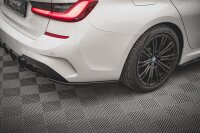 Maxton Design Heckansatz Flaps Diffusor V.2 schwarz Hochglanz - BMW 3er G20 / G21 M-Paket