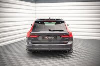 Maxton Design Spoiler Cap schwarz Hochglanz - Volvo V90 MK2