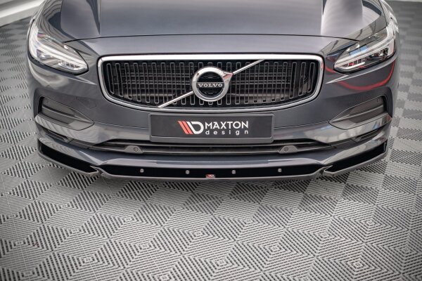 Maxton Design Front extension V.1 black gloss - Volvo V90 MK2