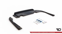 Maxton Design Middle diffuser rear extension DTM Look black gloss - Volvo V90 MK2