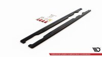 Maxton Design Side skirts extension extension black gloss - Mini Cooper S John Cooper Works F56