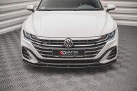 Maxton Design Front extension V.2 black gloss - VW Arteon...