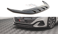 Maxton Design Front extension V.2 black gloss - VW Arteon...
