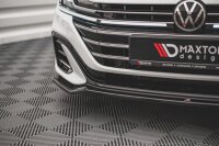 Maxton Design Front extension V.3 black gloss - VW Arteon...