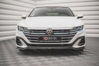 Maxton Design Front extension V.3 black gloss - VW Arteon R-Line Facelift