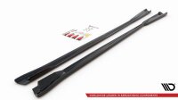 Maxton Design Side skirts extension extension black gloss - VW Arteon R/ R-Line Facelift