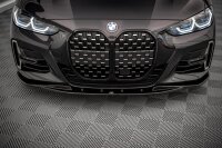 Maxton Design Front extension V.1 black gloss - BMW 4...