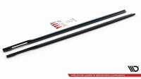 Maxton Design Side skirts extension extension V.1 black gloss - BMW 4 Series M-Package G22