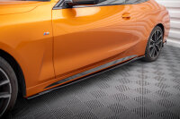 Maxton Design Side skirts extension extension V.3 black...