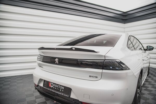 Maxton Design Spoiler Cap black gloss - Peugeot 508 Limosine MK2