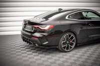 Maxton Design Rear sides Flaps black gloss - BMW 4 Series...