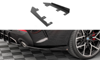 Maxton Design Rear sides Flaps black gloss - BMW 4 Series...