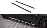Maxton Design Street Pro Side skirts extension extension - BMW M4 G82
