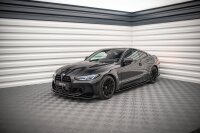 Maxton Design Seitenschweller Ansatz V.1 schwarz Hochglanz - BMW M4 G82