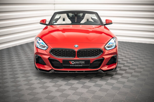 Maxton Design Front extension V.1 black gloss - BMW Z4 M-Package G29