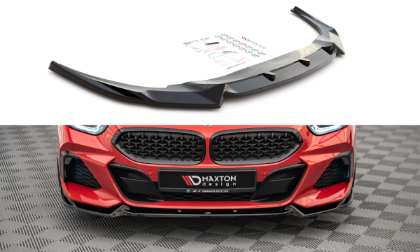 Maxton Design Frontansatz V.1 schwarz Hochglanz - BMW Z4 M-Paket G29