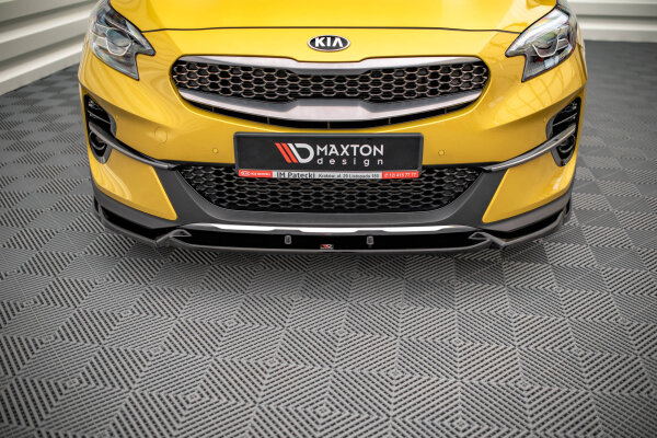 Maxton Design Frontansatz schwarz Hochglanz - Kia XCeed MK1