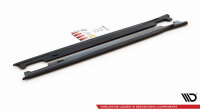 Maxton Design Side skirts extension extension black gloss - Kia XCeed MK1