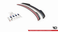 Maxton Design Spoiler Cap schwarz Hochglanz - VW T-Roc MK1