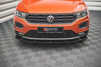 Maxton Design Frontansatz V.2 schwarz Hochglanz - VW T-Roc MK1