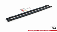 Maxton Design Side skirts extension extension black gloss - VW T-Roc MK1