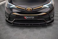 Maxton Design Front extension V.1 black gloss - Toyota...