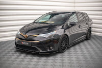 Maxton Design Frontansatz V.1 schwarz Hochglanz - Toyota Avensis MK3 Facelift