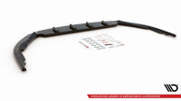 Maxton Design Front extension V.2 black gloss - Toyota Avensis MK3 Facelift