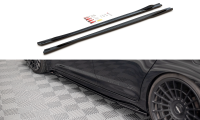 Maxton Design Side skirts extension extension black gloss...