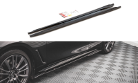 Maxton Design Side skirts extension extension black gloss...