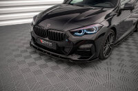 Maxton Design Front extension V.1 black gloss - BMW 2 Gran Coupe M-Package / M235i F44