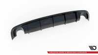 Maxton Design Diffuser rear extension black gloss - Audi A8 D4