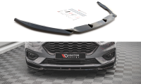 Maxton Design Front extension V.2 black gloss - Ford Mondeo ST-Line MK5 Facelift