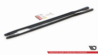 Maxton Design Side skirts extension extension black gloss - Ford Mondeo ST-Line MK5 Facelift