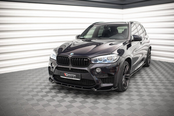 Maxton Design Front extension V.1 black gloss - BMW X5 M F15