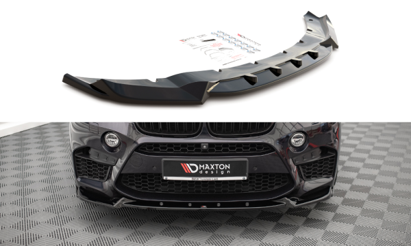 Maxton Design Front extension V.1 black gloss - BMW X5 M F15
