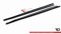 Maxton Design Side skirts extension extension black gloss - BMW X5 M F15