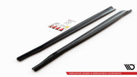 Maxton Design Side skirts extension extension black gloss - BMW X5 M F15