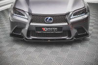 Maxton Design Front extension V.1 black gloss - Lexus GS...