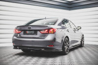 Maxton Design Middle diffuser rear extension DTM Look black gloss - Lexus GS F Sport Hybrid MK4 (L10)