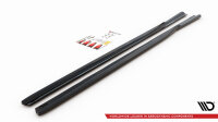 Maxton Design Side skirts extension extension black gloss - Lexus GS F Sport MK4(L10)